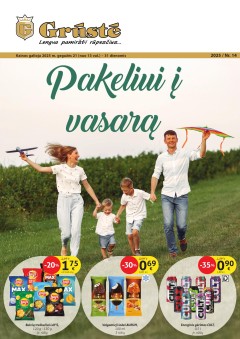 GRŪSTĖ akcijų ir nuolaidų leidinys 2025.05.21 - 2025.05.31