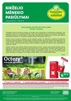 RAMUNĖLĖS vaistinės akcijų ir nuolaidų leidinys 2025.06.01 - 2025.06.30