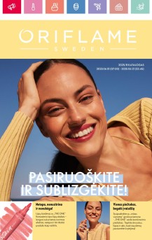 ORIFLAME katalogas galioja 2025.06.01 - 2025.06.21