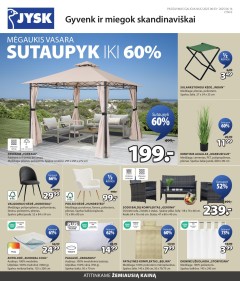 Naujas JYSK leidinys galioja 2025.06.03 - 2025.06.16