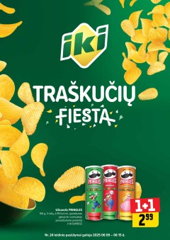 IKI nuolaidu katalogas "Traškučių fiesta" 2025.06.09 iki 2025.06.15