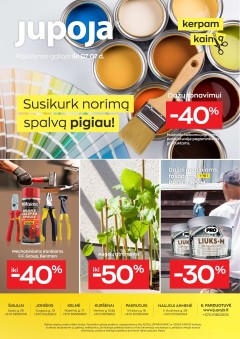 JUPOJA akcijų ir nuolaidų leidinys 2025.06.10 - 2025.07.07