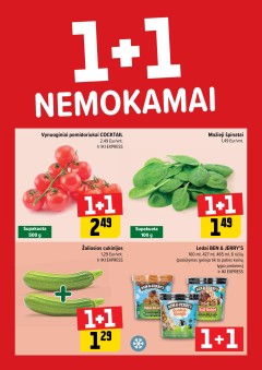 IKI akcijų leidinukas "Daugiau yra pigiau 1+1 nemokamai" 2025.06.30 - 2025.07.06