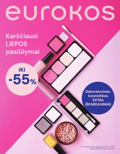 EUROKOS akcijų ir nuolaidų leidinys  2025.07.03 - 2025.08.04