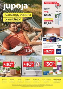 JUPOJA akcijų ir nuolaidų leidinys 2025.07.08 - 2025.08.04