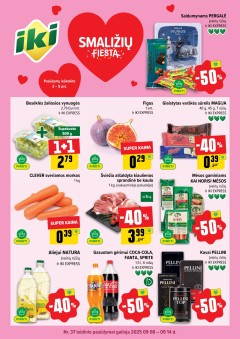 Naujausias IKI kaininis katalogas 2025.09.08 - 2025.09.14