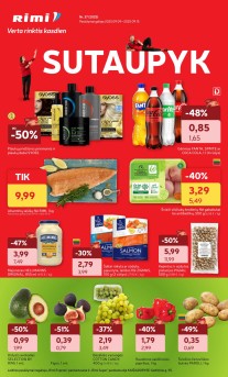 Naujausias RIMI kaininis katalogas 2025.09.09 - 2025.09.15