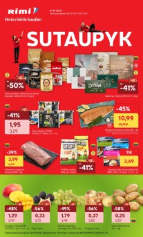 Naujausias RIMI kaininis katalogas 2025.09.30 - 2025.10.06