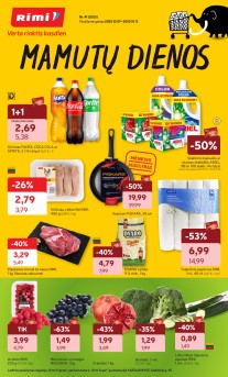 Naujausias RIMI kaininis katalogas 2025.10.07 - 2025.10.13