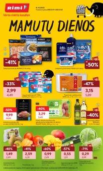 Naujausias RIMI kaininis katalogas 2025.10.14 - 2025.10.20