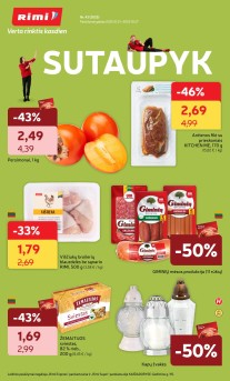 Naujausias RIMI kaininis katalogas 2025.10.21 - 2025.10.27