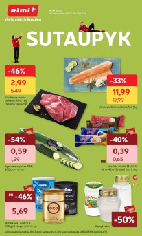 Naujausias RIMI kaininis katalogas 2025.10.28 - 2025.11.03
