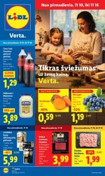 Naujausias LIDL kaininis katalogas 2025.11.10 - 2025.11.16