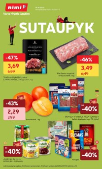 Naujausias RIMI kaininis katalogas 2025.11.11 - 2025.11.17