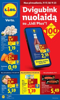 Naujausias LIDL kaininis katalogas 2025.11.17 - 2025.11.23