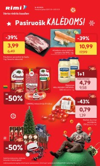 Naujausias RIMI kaininis katalogas 2025.11.25 - 2025.12.01