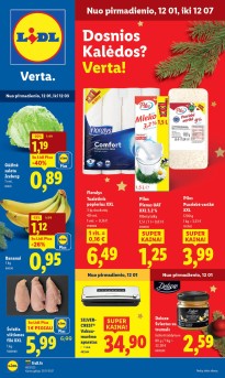 Naujausias LIDL kaininis katalogas 2025.12.01 - 2025.12.07