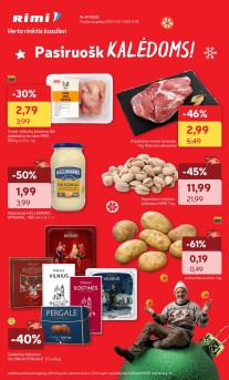 Naujausias RIMI kaininis katalogas 2025.12.02 - 2025.12.08