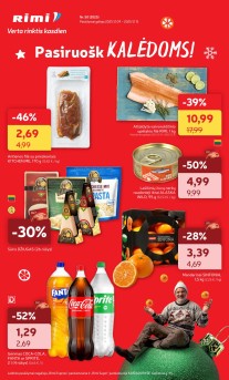 Naujausias RIMI kaininis katalogas 2025.12.09 - 2025.12.15