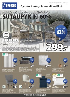 Naujas JYSK leidinys galioja 2026.03.03 - 2026.03.16