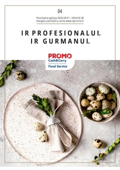 PROMO Cash&Carry leidinys nuo 2026.04.01 iki 2026.04.30