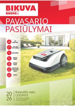 BIKUVA akcijų ir nuolaidų leidinys 2026.04.07 - 2026.05.03