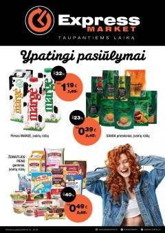 Naujas EXPRESS MARKET leidinys nuo 2026.04.19 iki 2026.05.09