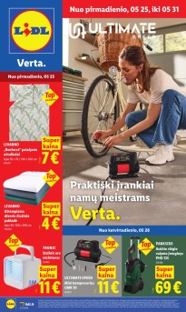 LIDL ne maisto prekių leidinys 2026.05.25 - 2026.05.31