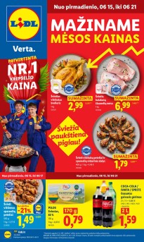 LIDL akcijų ir nuolaidų leidinys 2026.06.15 - 2026.06.21