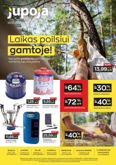 JUPOJA akcijų ir nuolaidų leidinys galioja iki 2026.08.10
