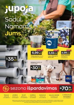 JUPOJA akcijų ir nuolaidų leidinys galioja iki 2026.09.07