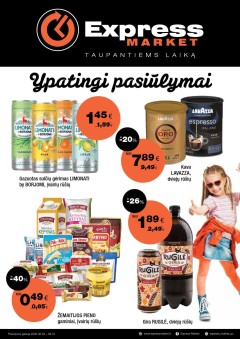 Naujas EXPRESS MARKET leidinys nuo 2026.08.23 iki 2026.09.12