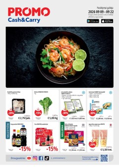 Naujas PROMO Cash&Carry leidinys nuo 2026.09.09 iki 2026.09.22