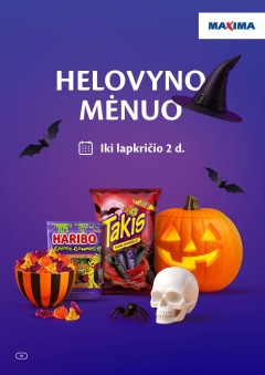 MAXIMA katalogas "HELOVYNO MĖNUO" galioja iki 2026.11.02